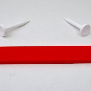 Archery Straight Foot Marker in Red