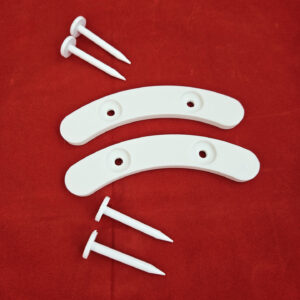 Archery Foot Markers White 2 Holes