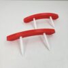 Red Archery Foot Markers