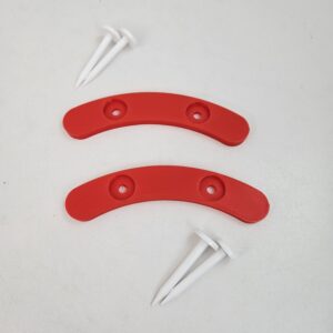 Red Archery Foot Markers