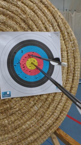 Bray Target with arrows