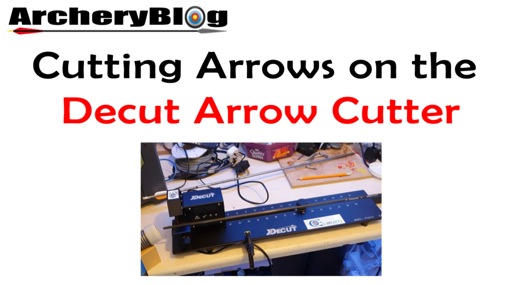 Cutting Arrows with the Decut POCUT Arrow Cutter