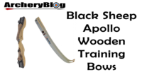 black sheep wooden bow