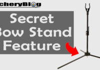 archery bow stand secret feature