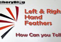 Left and Right Hand Arrow Feathers