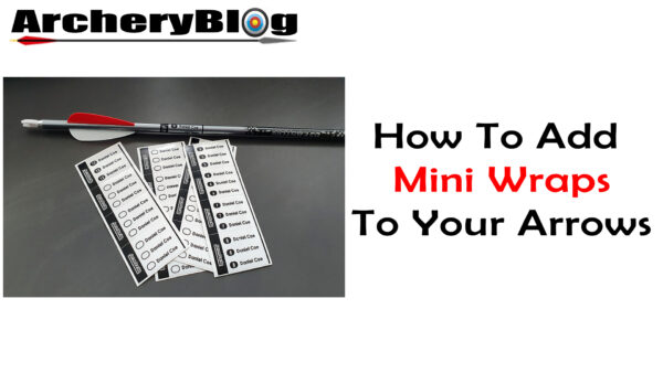 how to add mini wraps to arrows