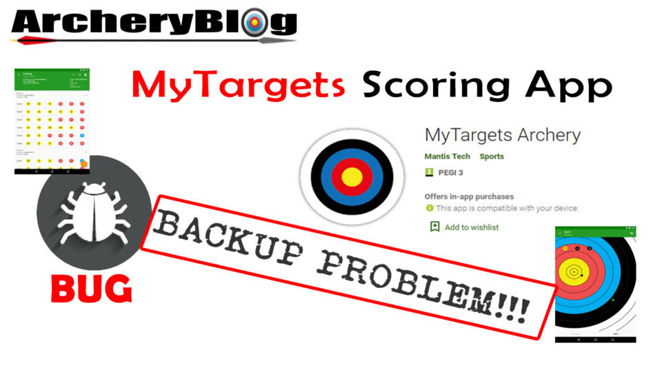 mytargets backup problem thumbnail