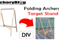 archery target stand diy