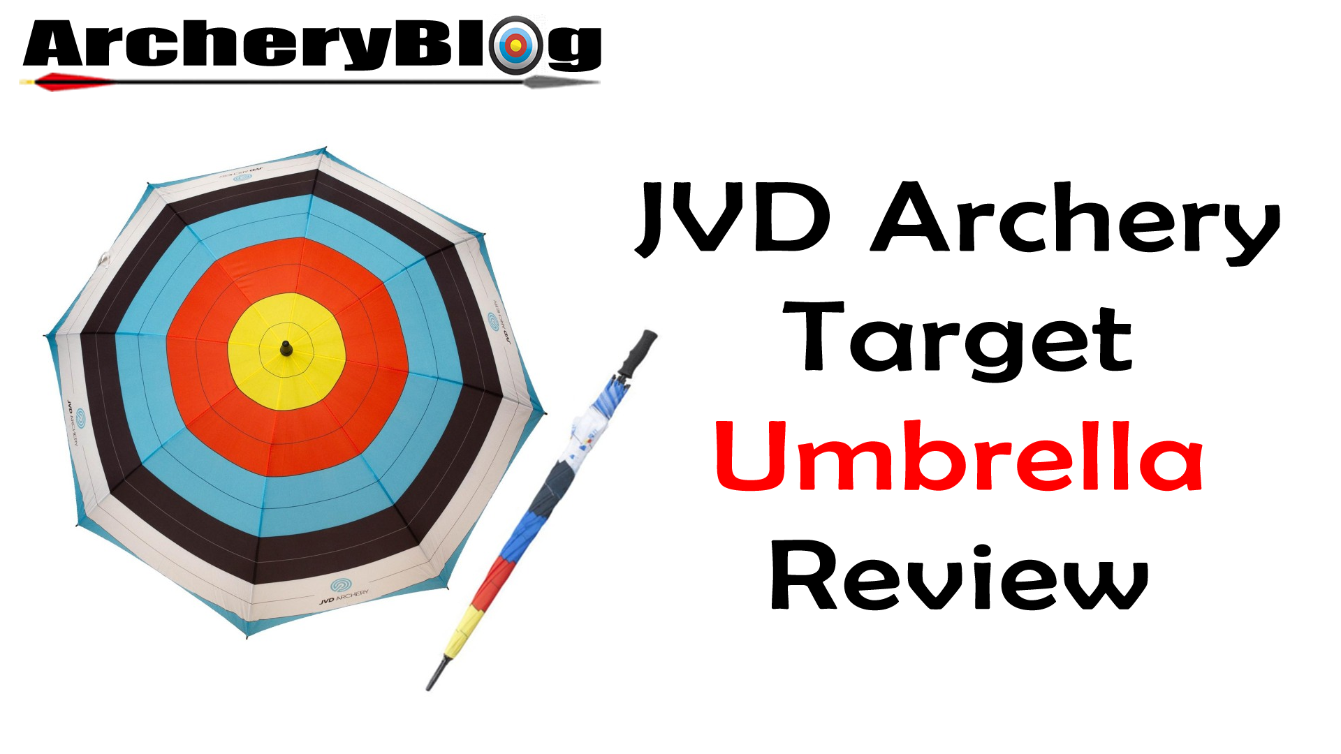 JVD Archery Target Face Umbrella Review